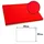 ProNappe Platzsets Tiss Lack rot 30,0 x 40,0 cm, 500 St.