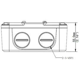 Allnet Junctionbox für all-cam2496-lefn