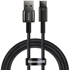 Baseus Tungsten Gold Cable USB to USB-C 100W 1m schwarz