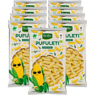 BioBio Bio Pufuleti 80 g, 9er Pack