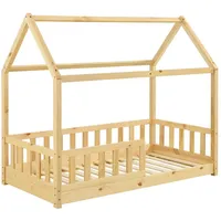 Juskys Kinderbett Marli 80 x 160 cm & Natur