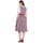 Ulla Popken Dirndl blau/rot 62