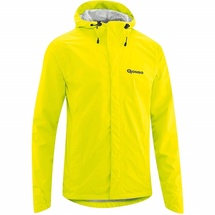 Gonso Save Light, Herren Fahrradjacke, Wasserdichte Regenjacke, Wasserdicht bis 10.000 mm & winddicht, G-Tex, 2-Lagenlaminat & getapte Nähte, Weite Passform, PFC-frei, Gelb, Gr. 4XL