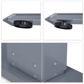 Relaxdays Höhenverstellbares Tischgestell