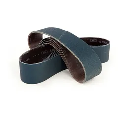 HBM Zirkonium Schleifband 75 x 1180 mm Blau
