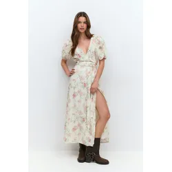 Gina Tricot - Wrap dress - wickelkleider - Weiß - 36 - Dame - Weiß - 36