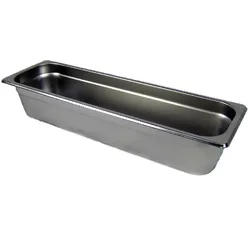 AcMax GN 2/4 Gastronormbehälter GN-Behälter Edelstahl Tiefe 100mm