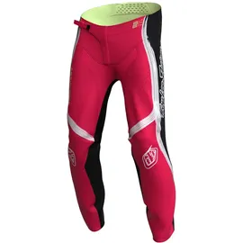 Troy Lee Designs SE Pro Stripes, Textilhose Jugend - Rot/Schwarz/Weiß - 28