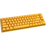 Ducky One 3 Yellow Tastatur USB US Englisch Gelb