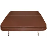 MonsterShop 2m Whirlpool Abdeckung Braun
