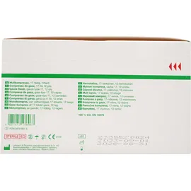 Lohmann & Rauscher Gazin Kompresse 7.5x7.5cm 12fach mittel steril