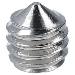 MS Beschläge Fixierschraube Madenschraube Edelstahl Innensechskant Kegelkopf M6x6mm Schraube