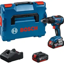 Bosch GSB 18V-55 Professional inkl. 2 x 3 Ah + L-Boxx 0615990M0E