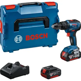 Bosch GSB 18V-55 Professional inkl. 2 x 3 Ah + L-Boxx 0615990M0E