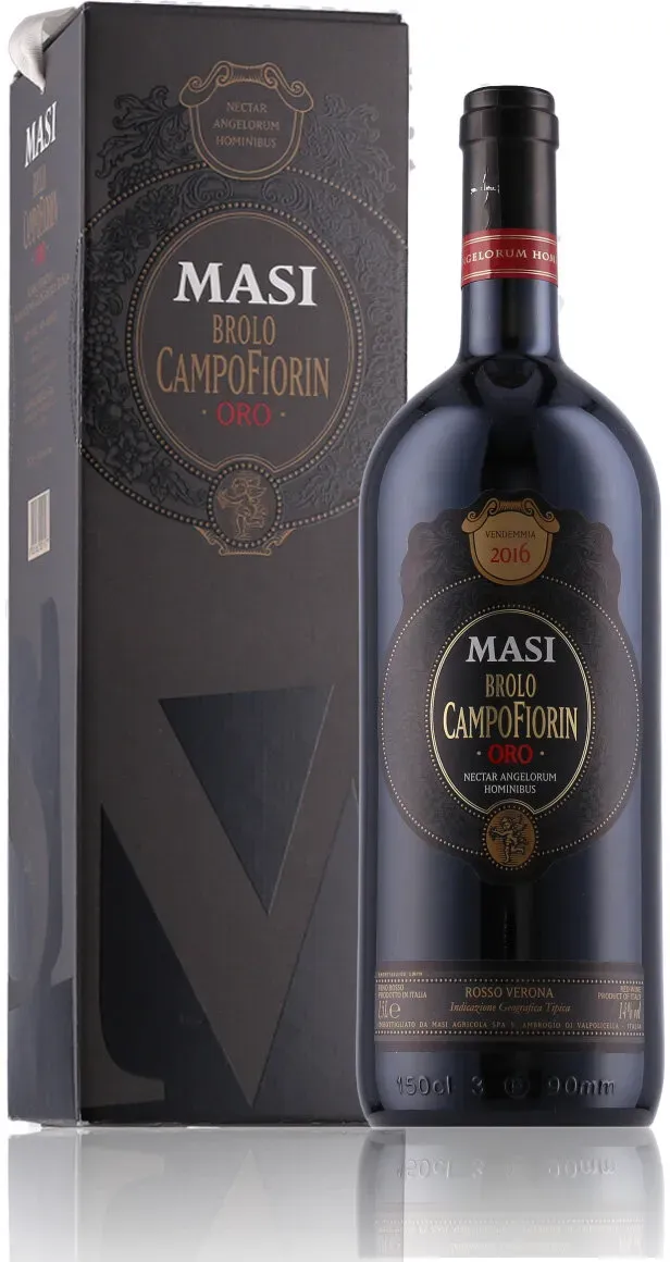 Masi Brolo CampoFiorin Oro trocken 2016 Magnum 14% Vol. 1,5l in Geschenkbox