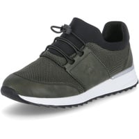 Rieker Damen N8078 Sneaker, Grün Green Schwarz 54, 39 EU