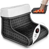 Fußwärmer mit 6 Temperaturstufen & Timer | Fußheizung elektrisch | Überhitzungsschutz & Abschaltautomatik
