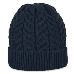 Sterntaler Strickmütze Umschlag marine, 49 cm