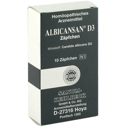 Albicansan D3 Suppositorien