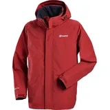 Berghaus Herren GORE-TEX Jacke, wasserdicht, winddicht und atmungsaktiv - Rot - XL