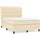 vidaXL Boxspringbett 140 x 200 cm Creme