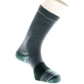 Ortovox Alpine Mid Socken Wandersocken Grün 39-41