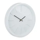 Relaxdays Wanduhr modern schwarz/weiß