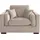 Home Affaire Loveseat Fresh Pond 140 x 95 x 96 cm Beige Polyester mit Zierkissen