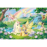 Schmidt Spiele 56563 Bayala, Magische Einhörner, 100 Teile Kinderpuzzle, mit Einer Orginal Schleich Figur