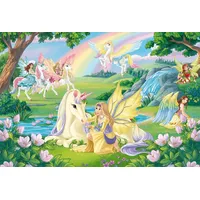 Schmidt Spiele 56563 Bayala, Magische Einhörner, 100 Teile Kinderpuzzle, mit Einer Orginal Schleich Figur