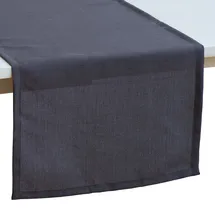 PICHLER Tischwäsche Panama Tischläufer 50x150 cm | anthrazit - grau