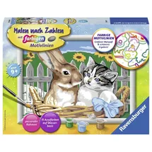 Ravensburger Malen nach Zahlen Putzige Freunde 15 St. mehrfarbig