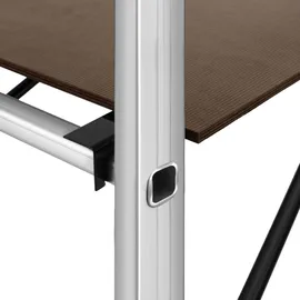 Tectake Aluminium Rollgerüst Mehrzweckleiter