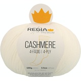 Regia Premium Cashmere, 100G White Handstrickgarne