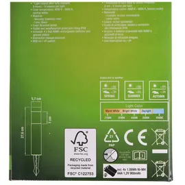 ez solar Solar-Wegeleuchte GL004NP4EZ,