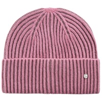 Codello Strickmütze Codello Mütze aus Wolle und Kaschmir in Streifen-Optik Kaschmirweich und winterwarm rosa