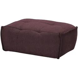 Hocker  Jeaneva ¦ rot ¦ Maße (cm): B: 90 H: 38 T: 64