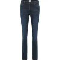 Mustang Crosby Relaxed Straight Jeans in Blauschwarz-W32 / L30