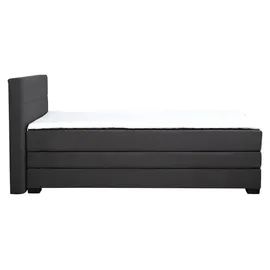 xl moebel gmbh Bett Boxspring Braun Design Bett XXL Big Polster Hotel Ehe Luxus Doppel Betten - Schwarz