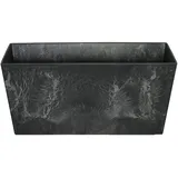ArtStone Balkonkasten Ella 37 x 17 x 17 cm schwarz