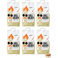 Maister BBQ Grillkolben 6er-Pack (18 kg