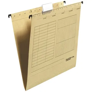 Falken Hängemappe 80004328 A4 seitlich offen Kraftkarton braun