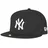59Fifty Kappe schwarz 7 7/8