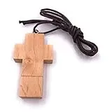 H-Customs Holz Kreuz USB Stick 32 GB Speicher USB 2.0