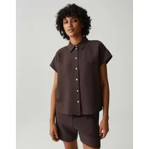 Opus Bluse Falvia Dunkelbraun 44