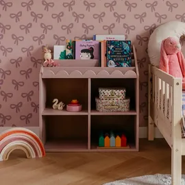 OEM Kinderbücherregal Book Nook 0 x 0 cm MDF rosa