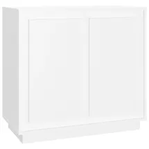 vidaXL Sideboard Weiß 80x34x75 cm Holzwerkstoff
