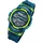 Calypso K5808, 0 mm, Gehäusefarbe Dunkelblau, Armbandtyp Silikonarmband, Armbandfarbe Grün