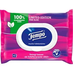 Tempo Feuchtes Toilettenpapier Limited Edition 1-lagig, 42 Tücher