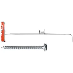 fischer Nylon-Kippdübel DuoTec 10 S PH mit Panhead Schraube - Durchmesser (mm): 10 - Schraubengröße (mm): Ø 5.0 x 60 - Verpackungseinheit: 25 Stück